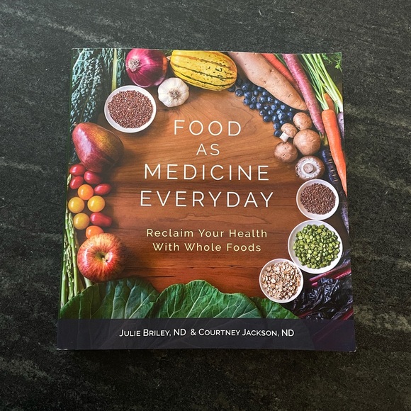 Anthropologie Other - Food as Medicine Everyday Book Cookbook healthy living eating Whole Foods